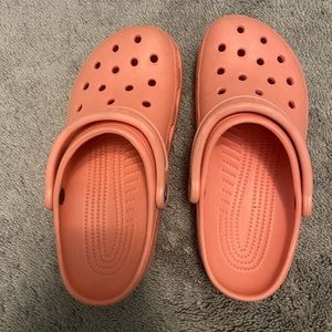 coral crocs